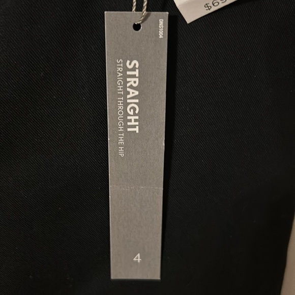 NWT Loft Black Straight Leg dress pants size 4 - Picture 2 of 4